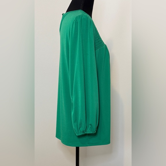 Adrianna Papell Green Women's Blouse - Picture 2 of 5